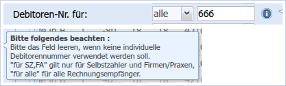 Debitoren-Nr. für
