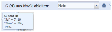 G (4) aus MwSt ableiten