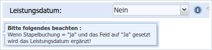 Leistungsdatum