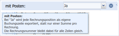 mit Posten